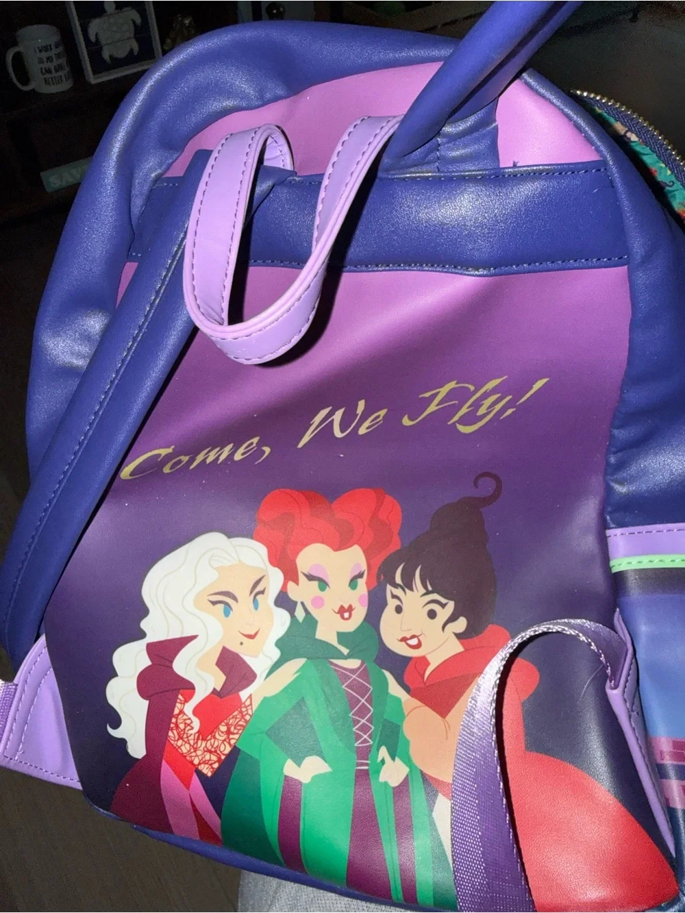 Loungefly Disney Hocus Pocus Sanderson Sisters House Glow In The Dark Mini BP